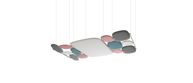 Snowgems sound absorbing ceiling panels